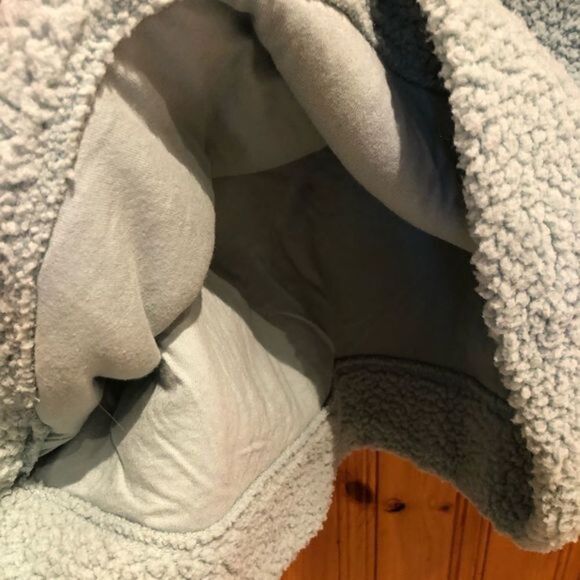 Gap Sherpa Mock Neck Pull Over Size Small - Picture 11 of 15